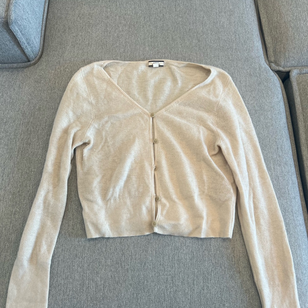 J. Crew Beige Knit Sweater